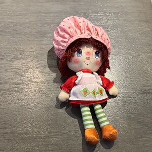Strawberry Shortcake 2016 Rag Doll Plush Yarn Hair 14"